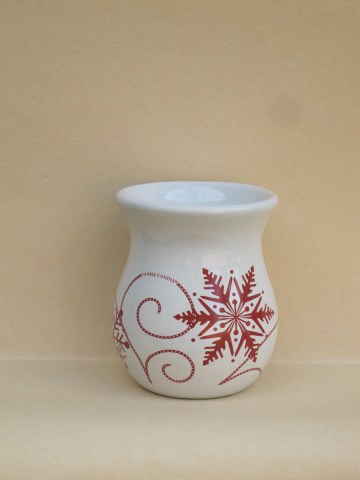 Yankee Candle Snowflake Ceramic Tartburner